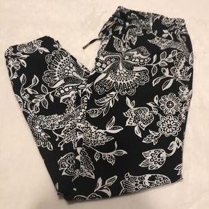 Ralph Lauren blk & white pants -size 2